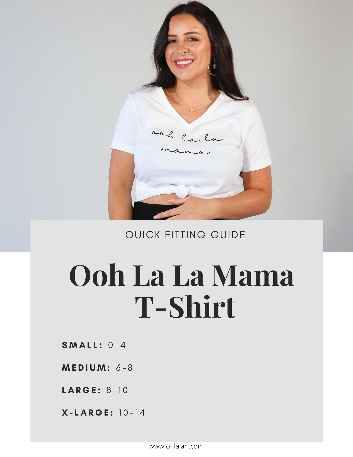Ooh La La Mama V-Neck T-Shirt